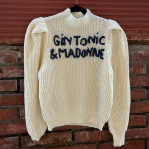 Maglione GINTONIC&MADONNE