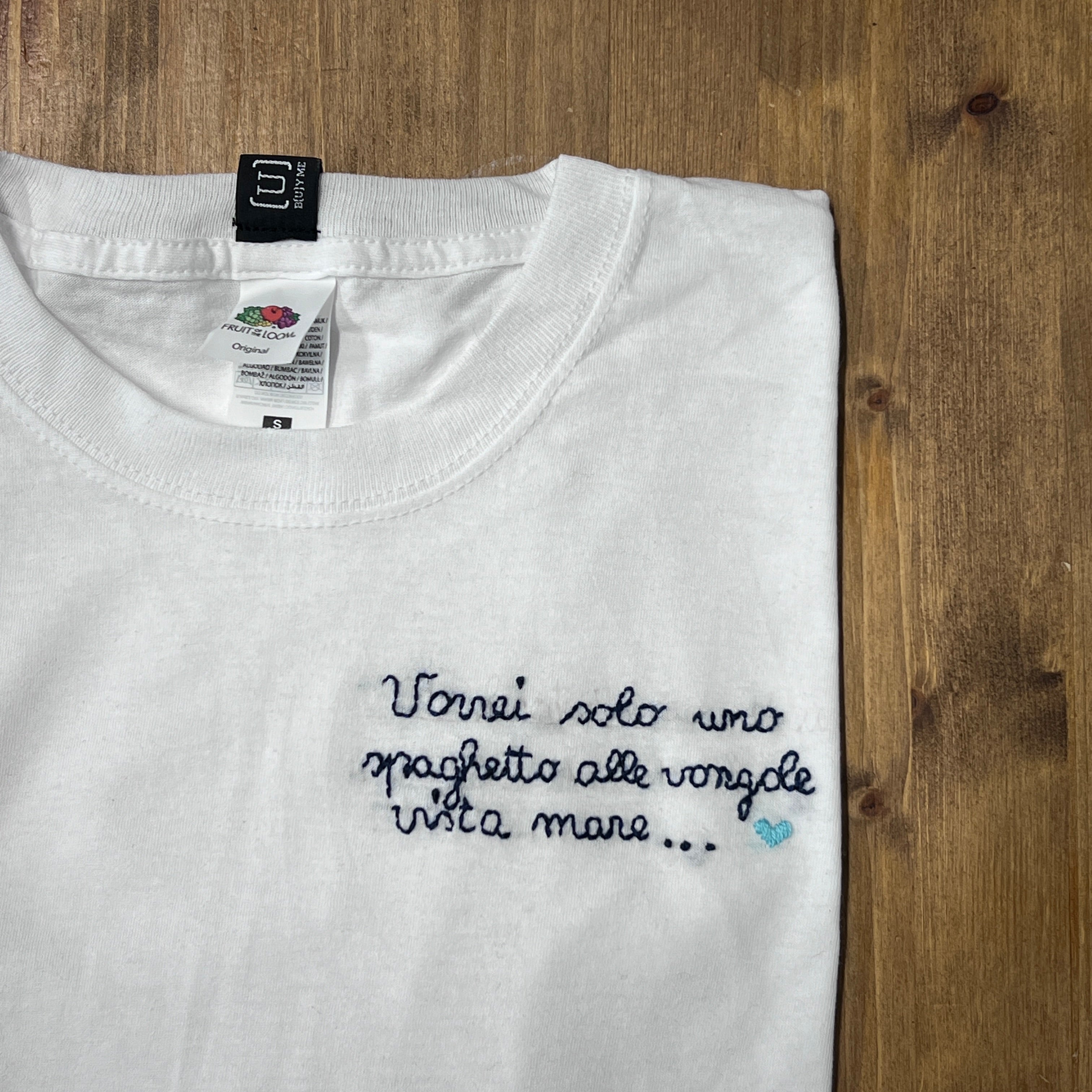 T/shirt SPAGHETTO CON LE VONGOLE