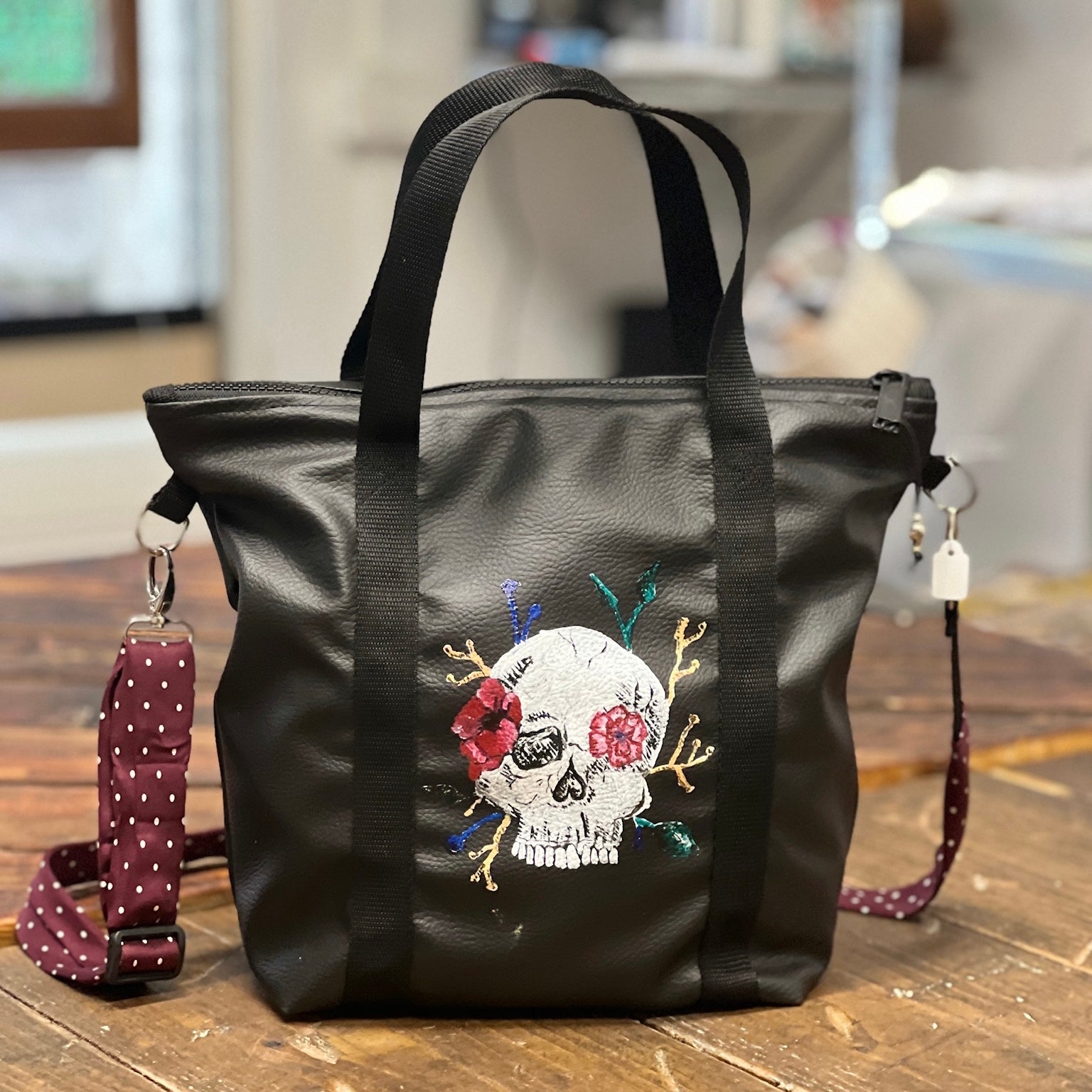 Mini shopper SKULL (pezzo unico)